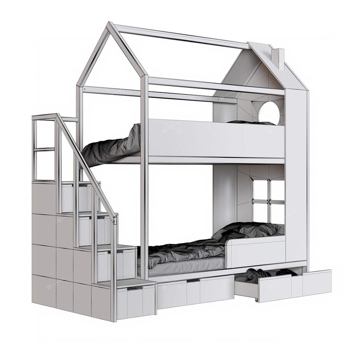 Beds 3D Models 7