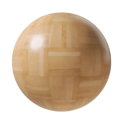 Light Solid Wood Parquet Floor