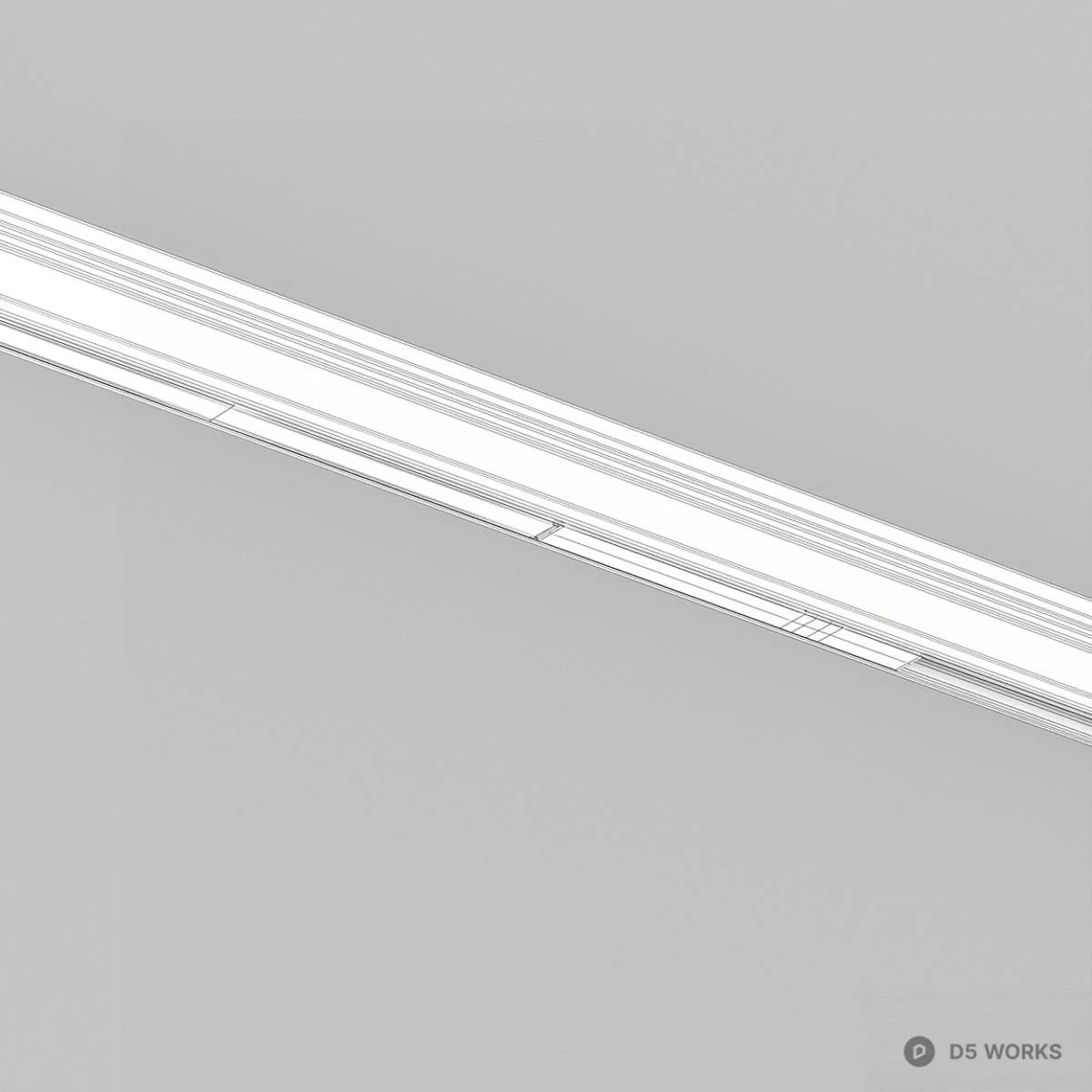 Linear Light 3d model thumbnail 2