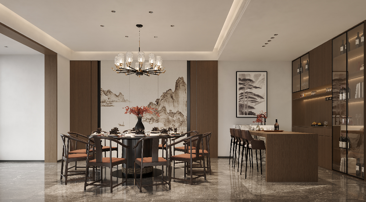 New Chinese Dining Room (Villa)