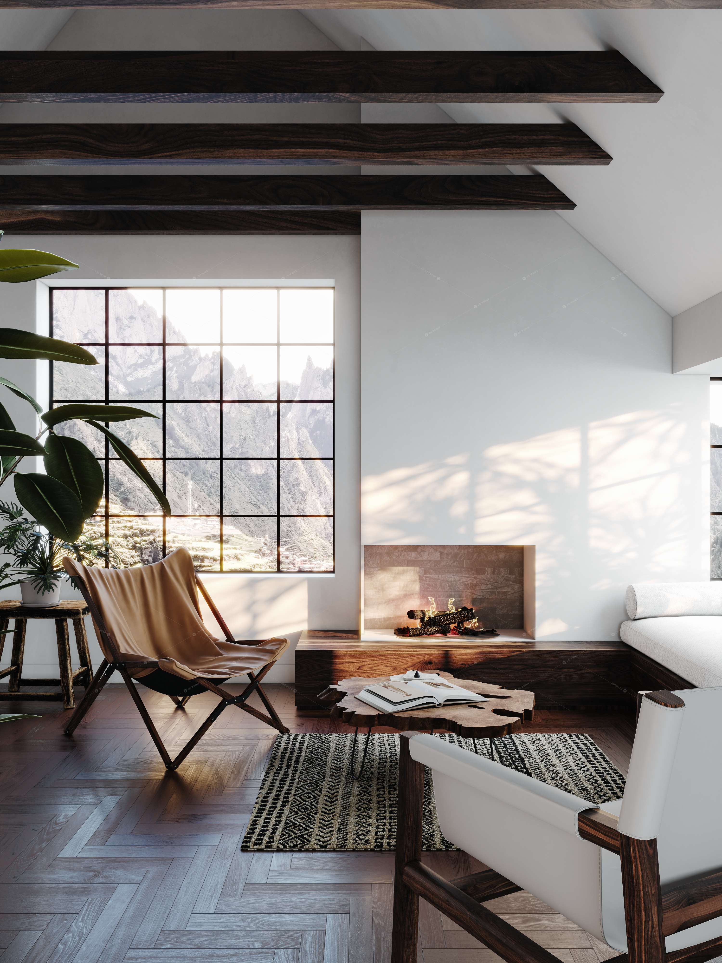 Living Rooms 3D Models