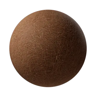 Brown fine grain leather022