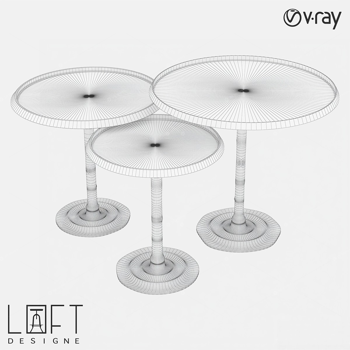 Tables/Side Tables 3D Models 2