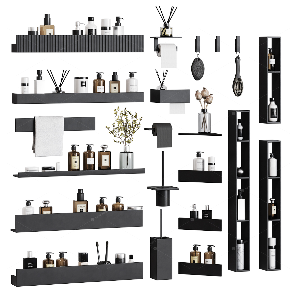 Bath Products 3D Models