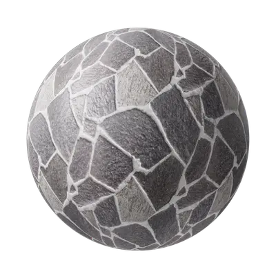 Irregular rock brick