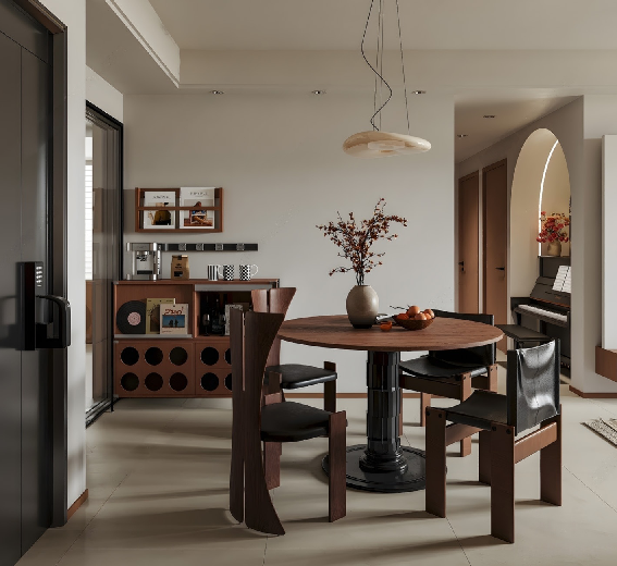 Mid-Century Modern Dining Room (Home)
