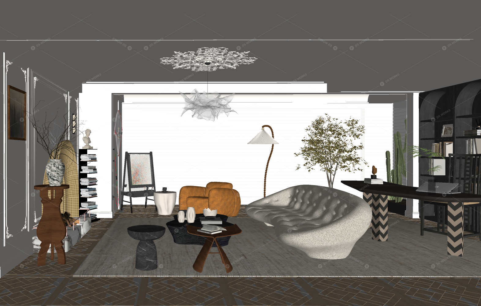 Living Rooms 3D Models 2