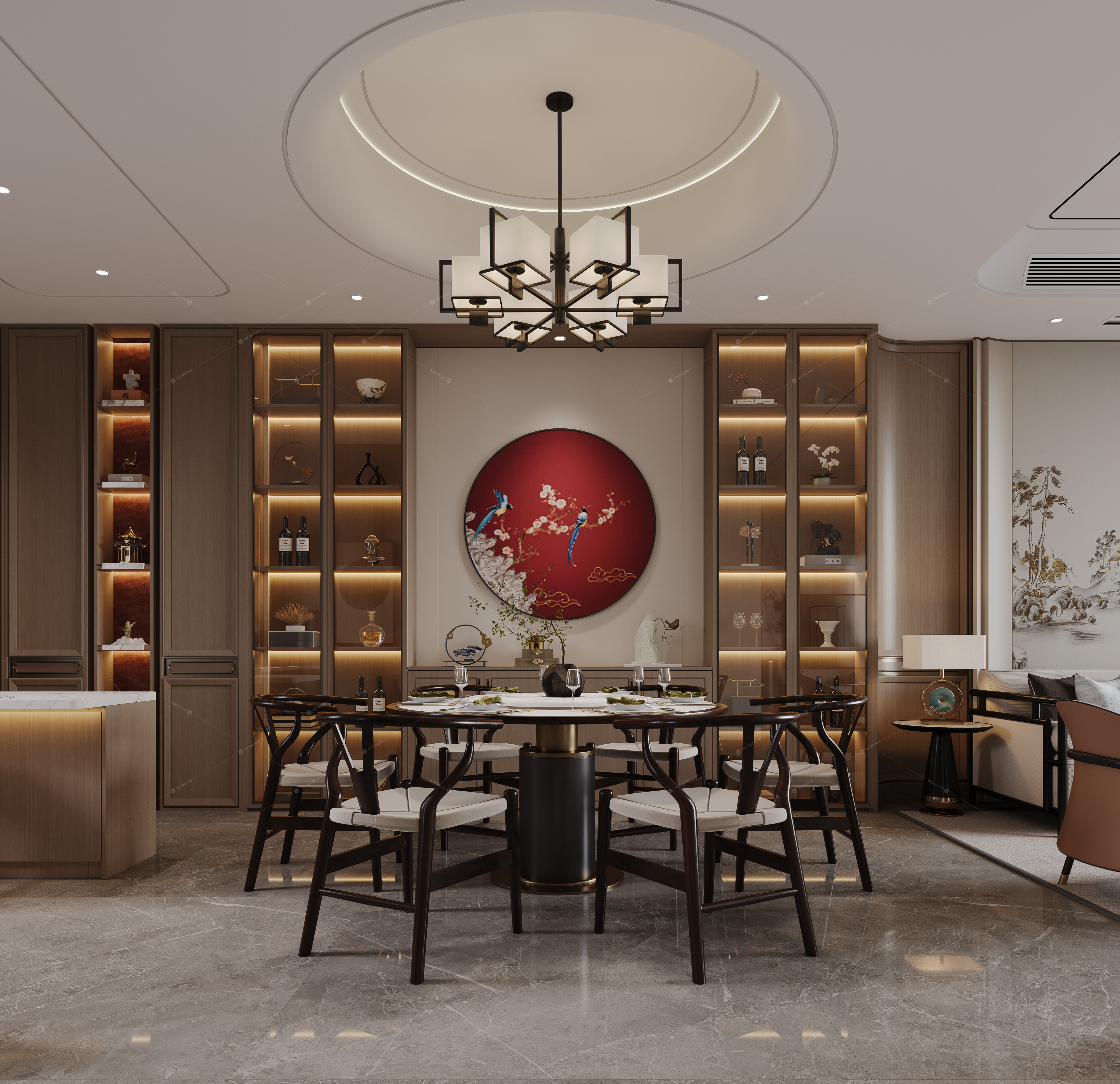 Dining Rooms 3D Models