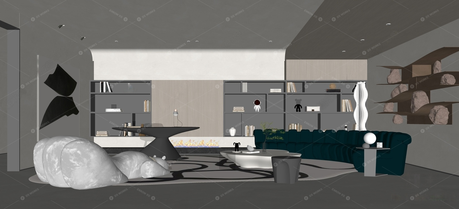 Living Rooms 3D Models 2