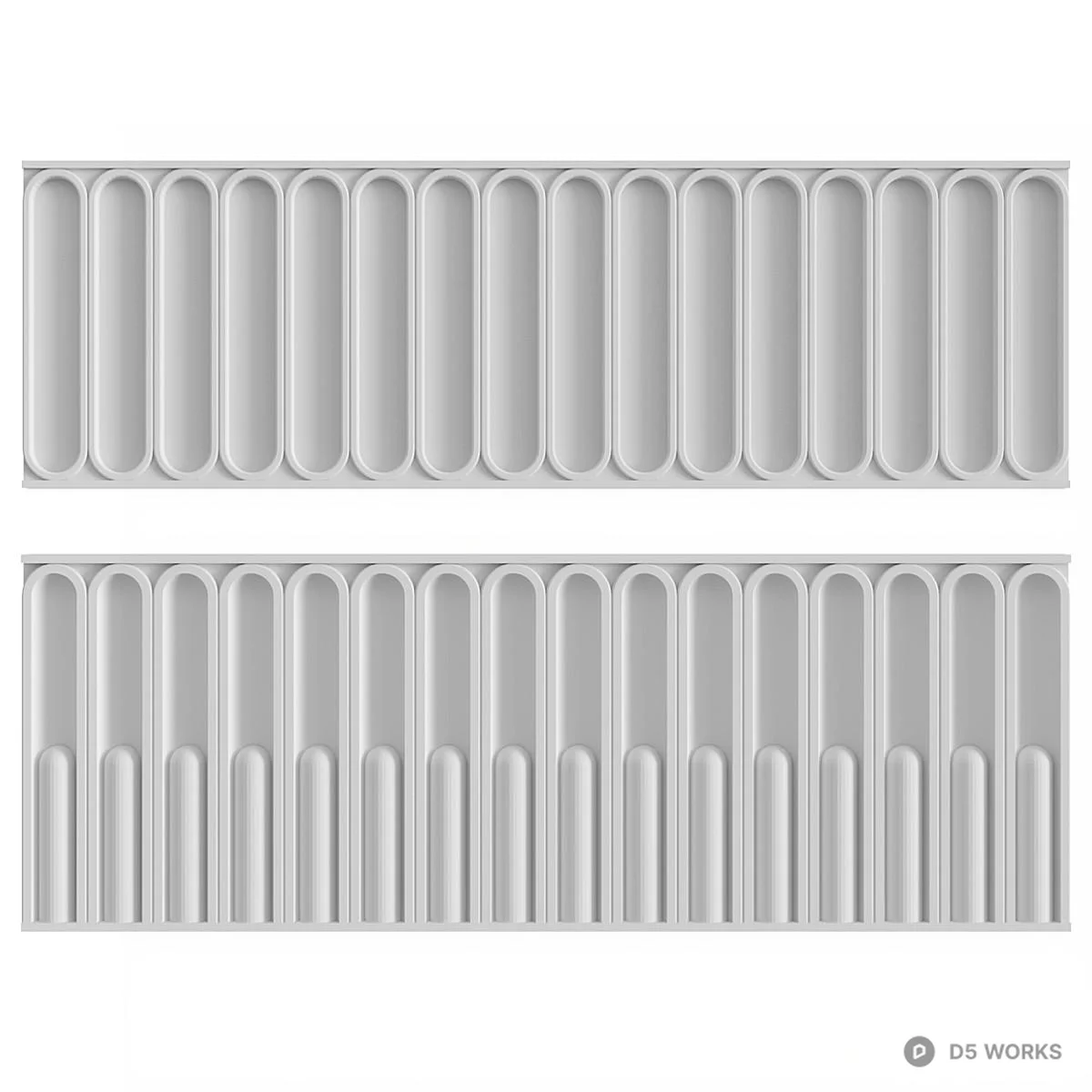 Decorative Architectural Molding 3d model - Image 1