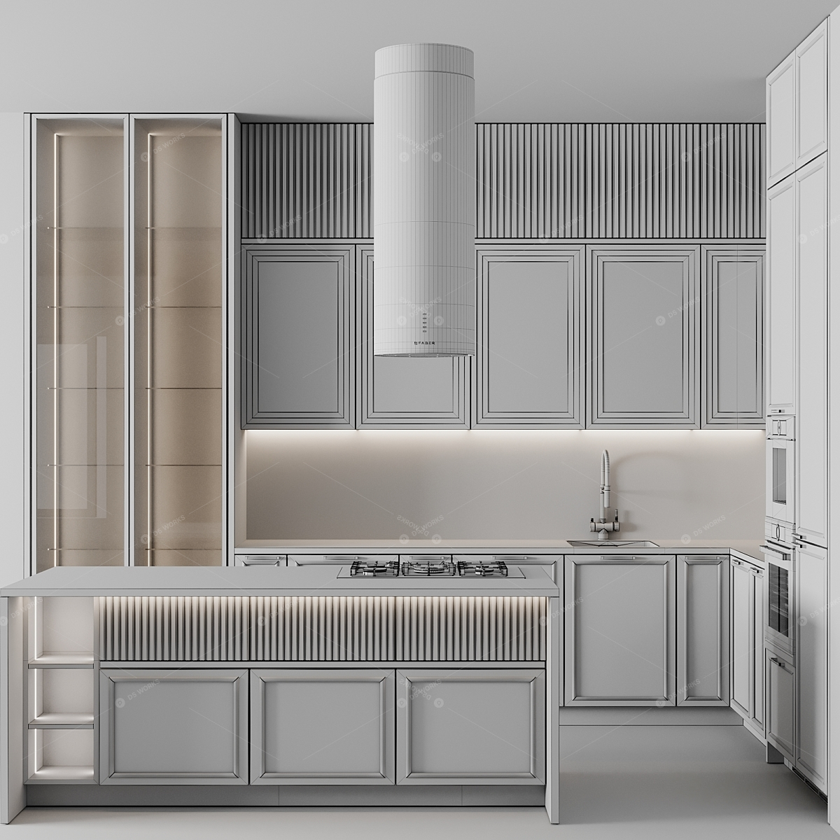 Kitchens 3D Models 6