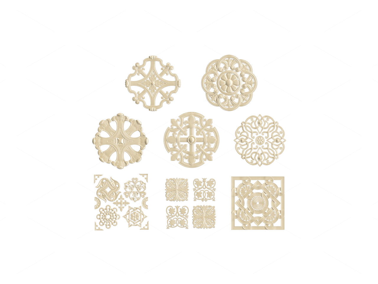 Wall Hangings 3D Models 2