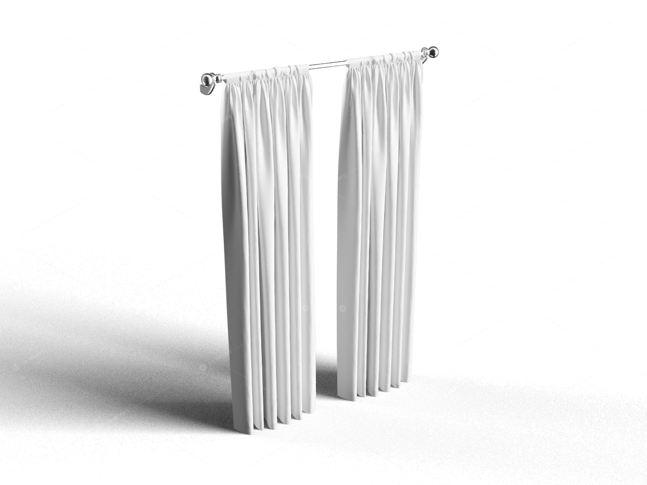 Curtains 3D Models