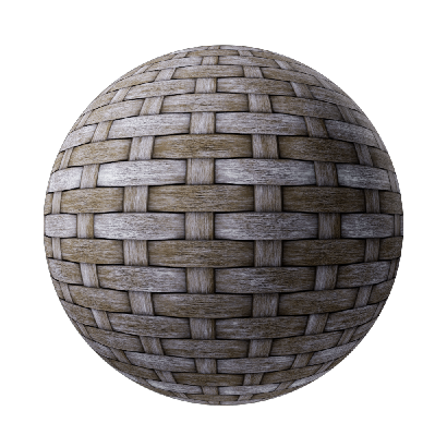 Wickerwork Woven bamboo grain02