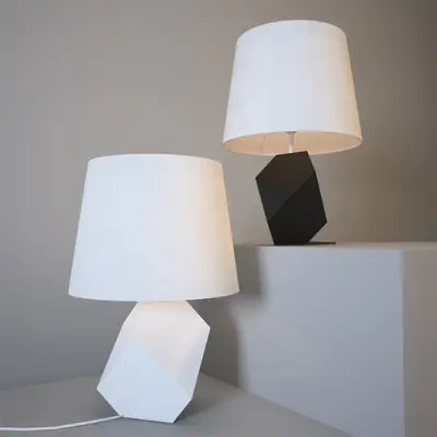 Geometric Base Table Lamp 3d model
