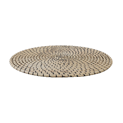 Tableware rope round cutting board 