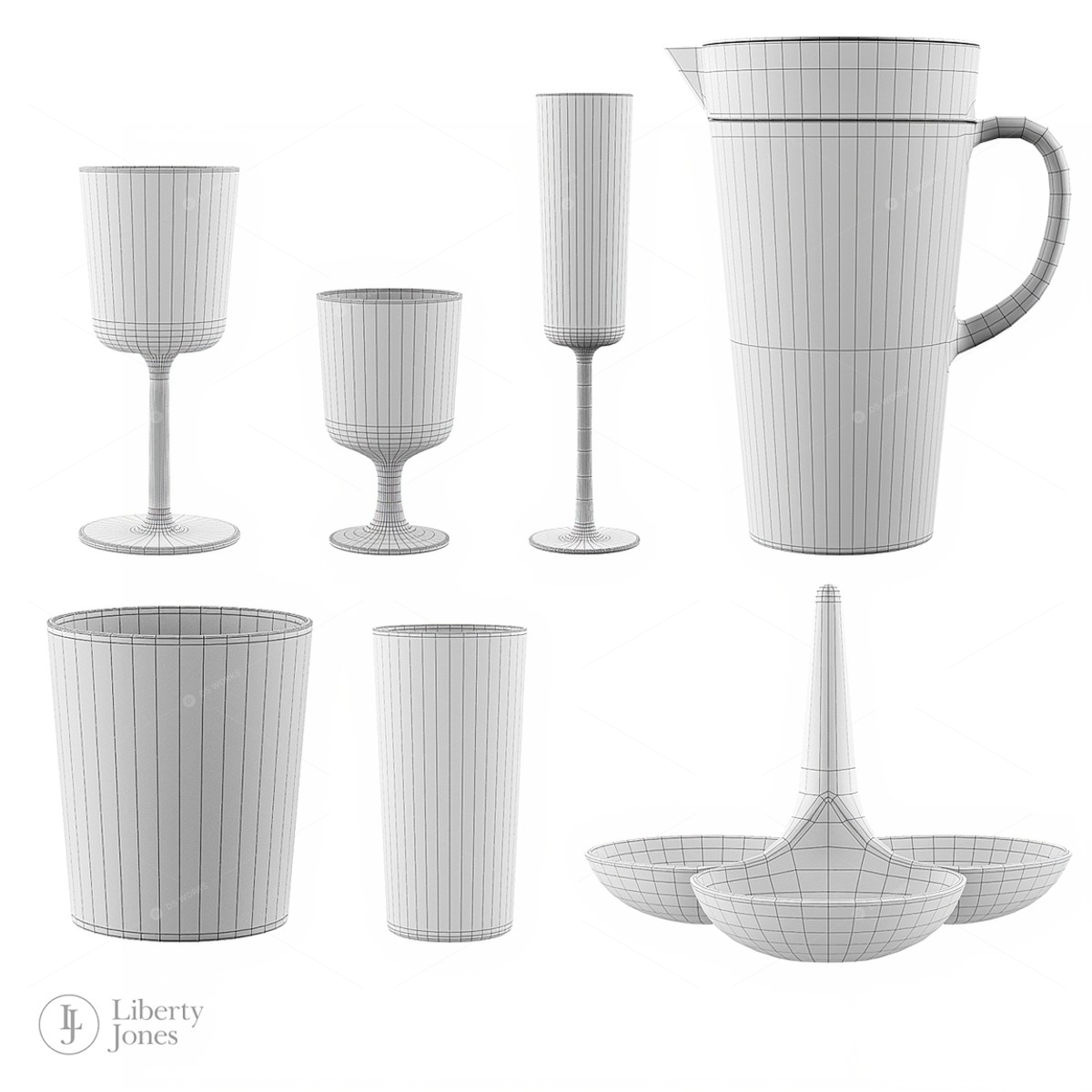 Tableware 3D Models 2
