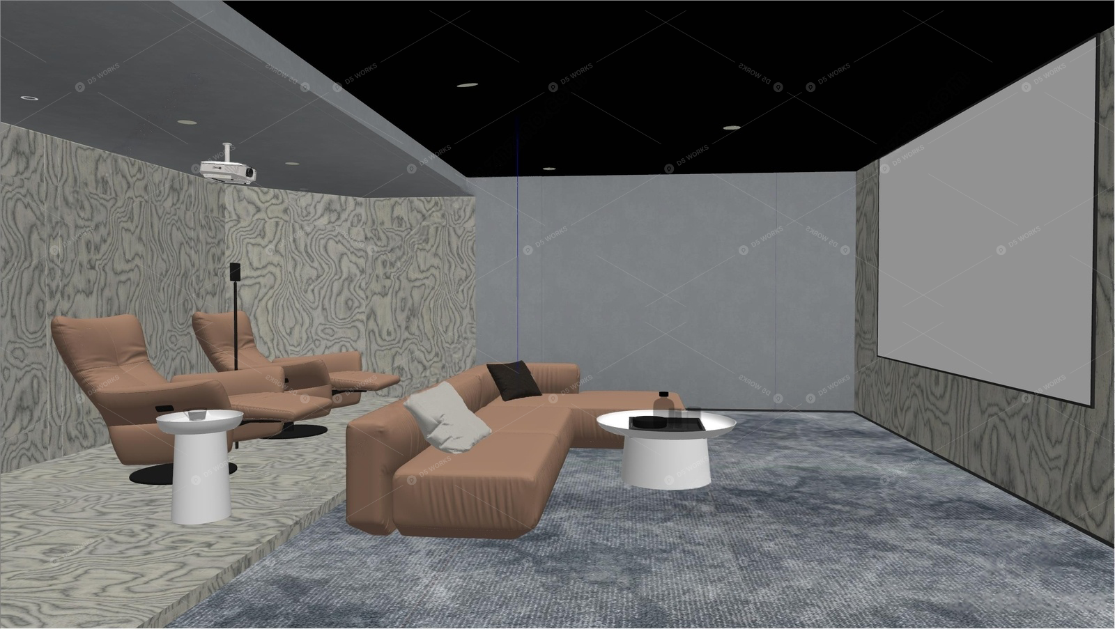 Entertainment Rooms 3D Models 2