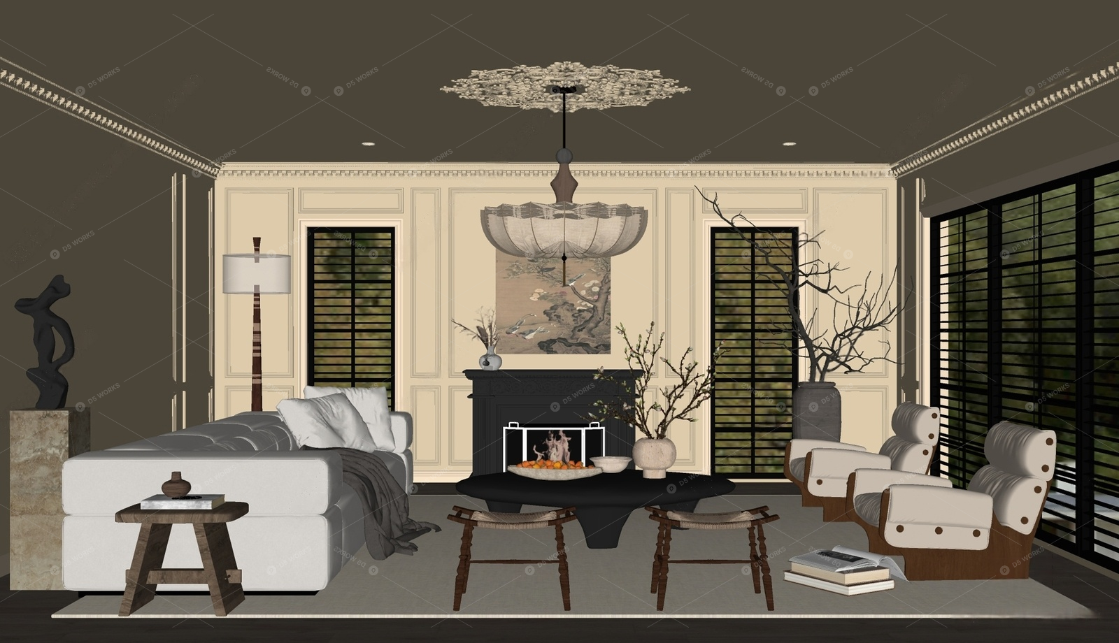 Living Rooms 3D Models 2