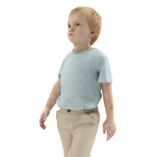Children 3D Models