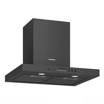 Black Minimalist Range Hood 3d model