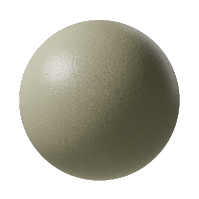 Light green Cowhide
