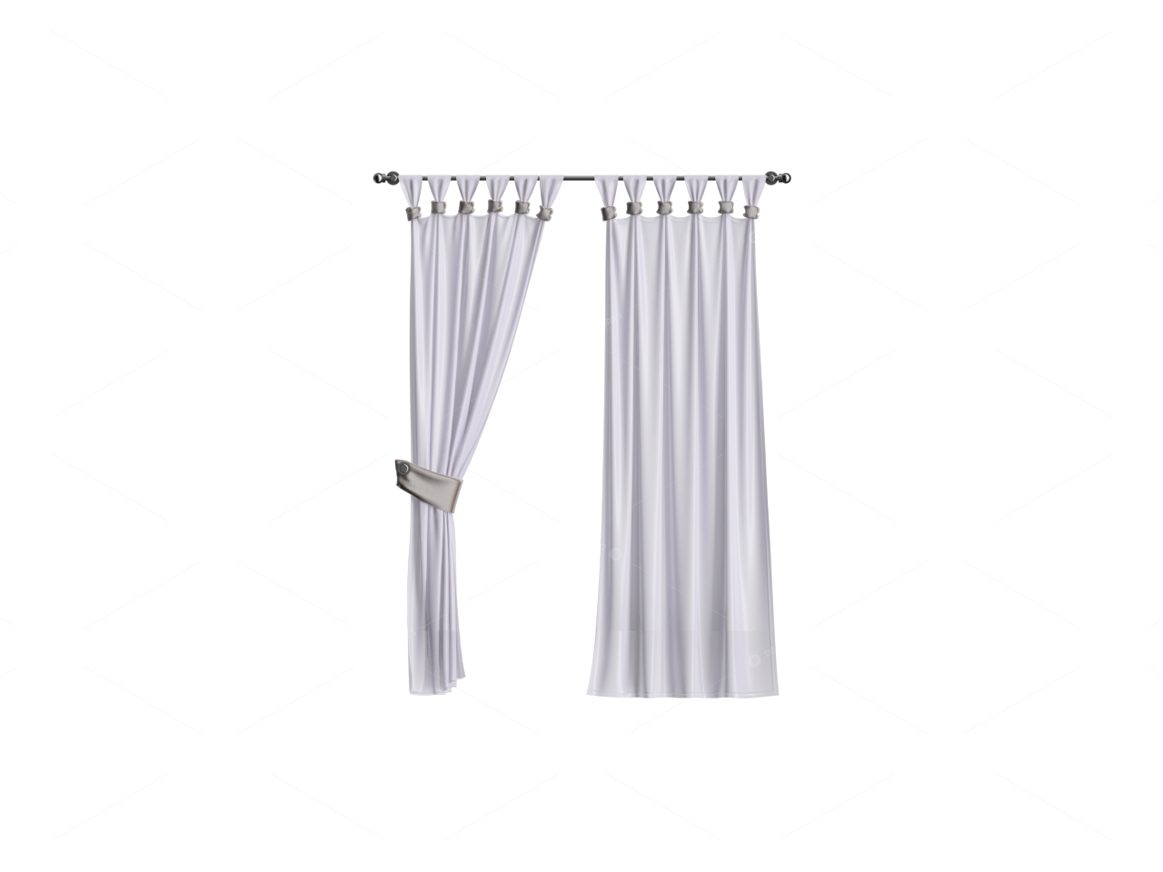 Curtains 3D Models 2