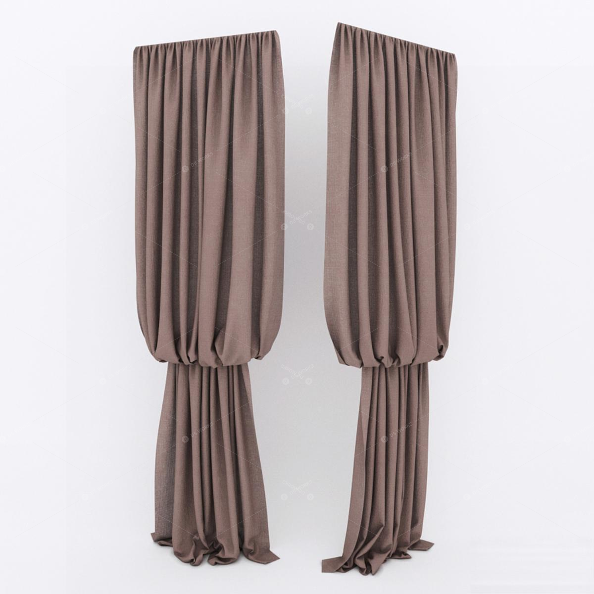 Curtains 3D Models
