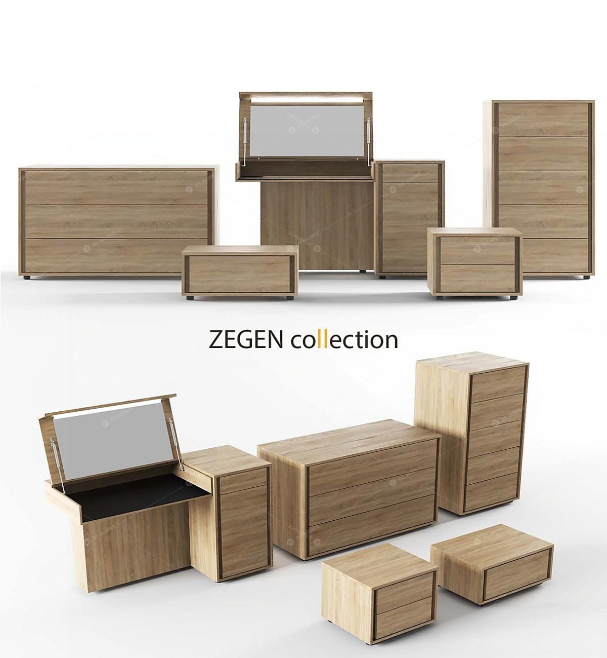 Furniture Sets 3D Models 3