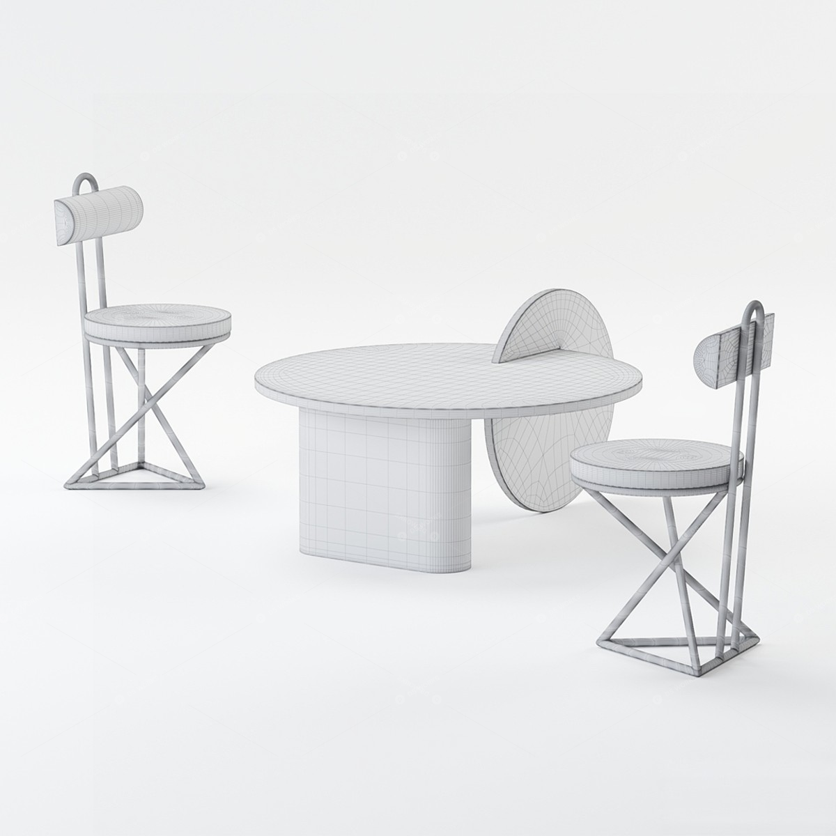 Furniture Sets 3D Models 4