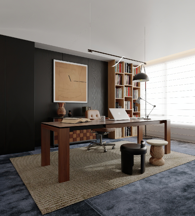 Modern Study Room