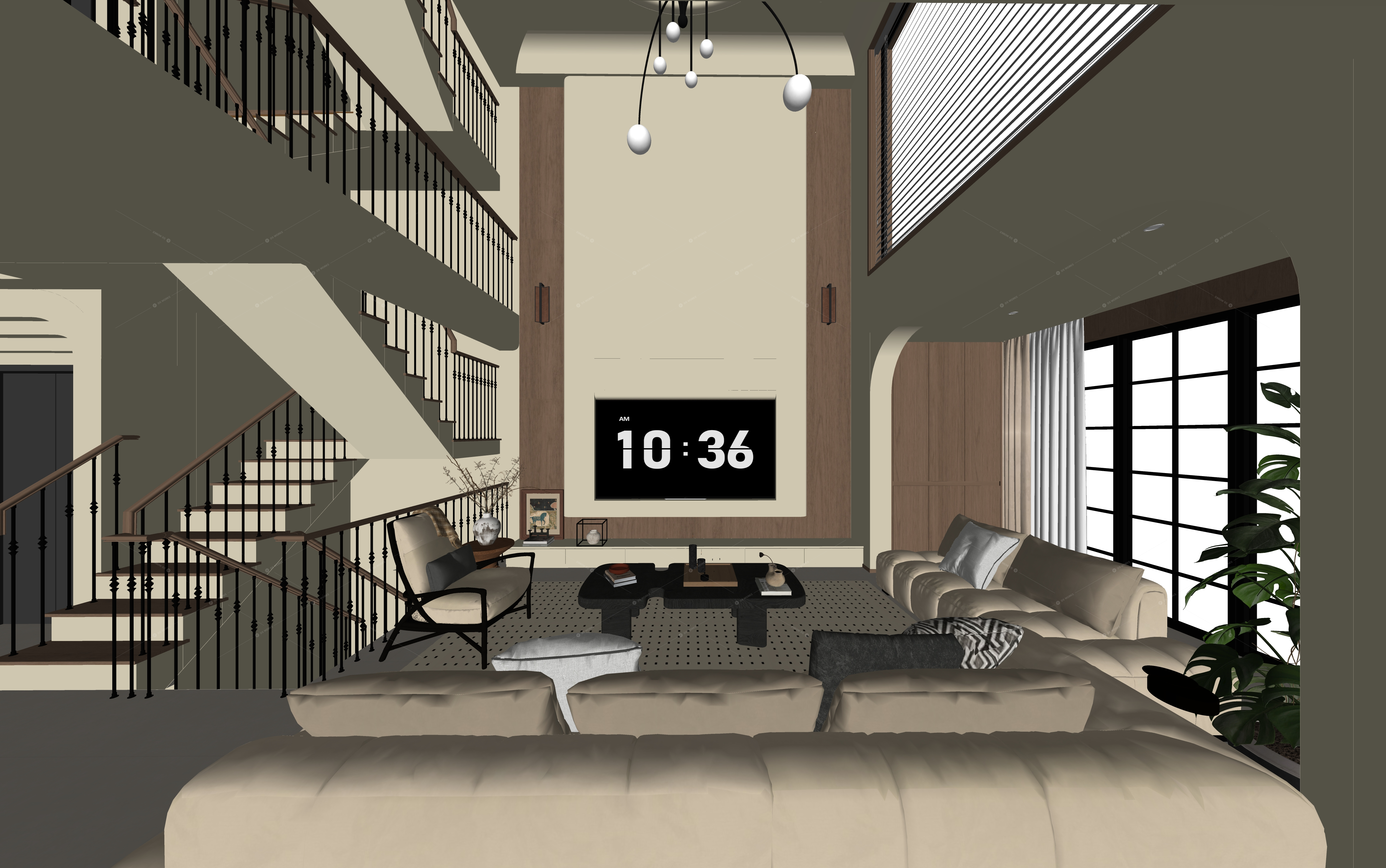 Living Rooms 3D Models 3