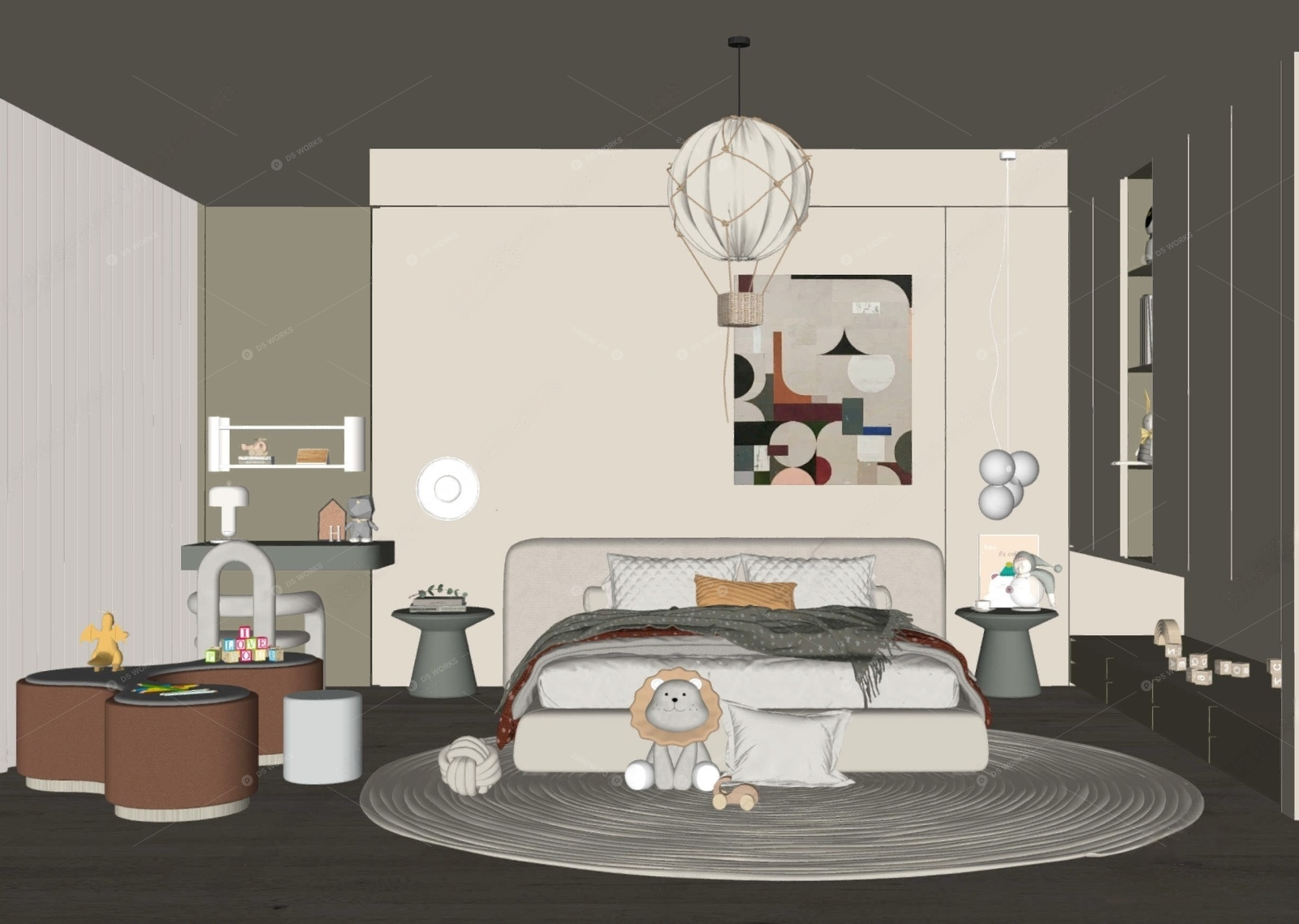 Children's Rooms 3D Models 2