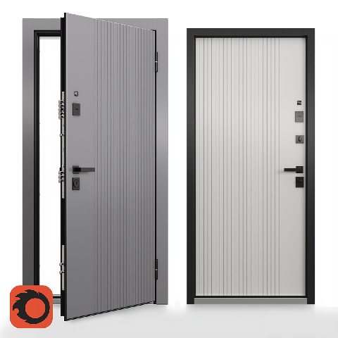 Modern Single Door
