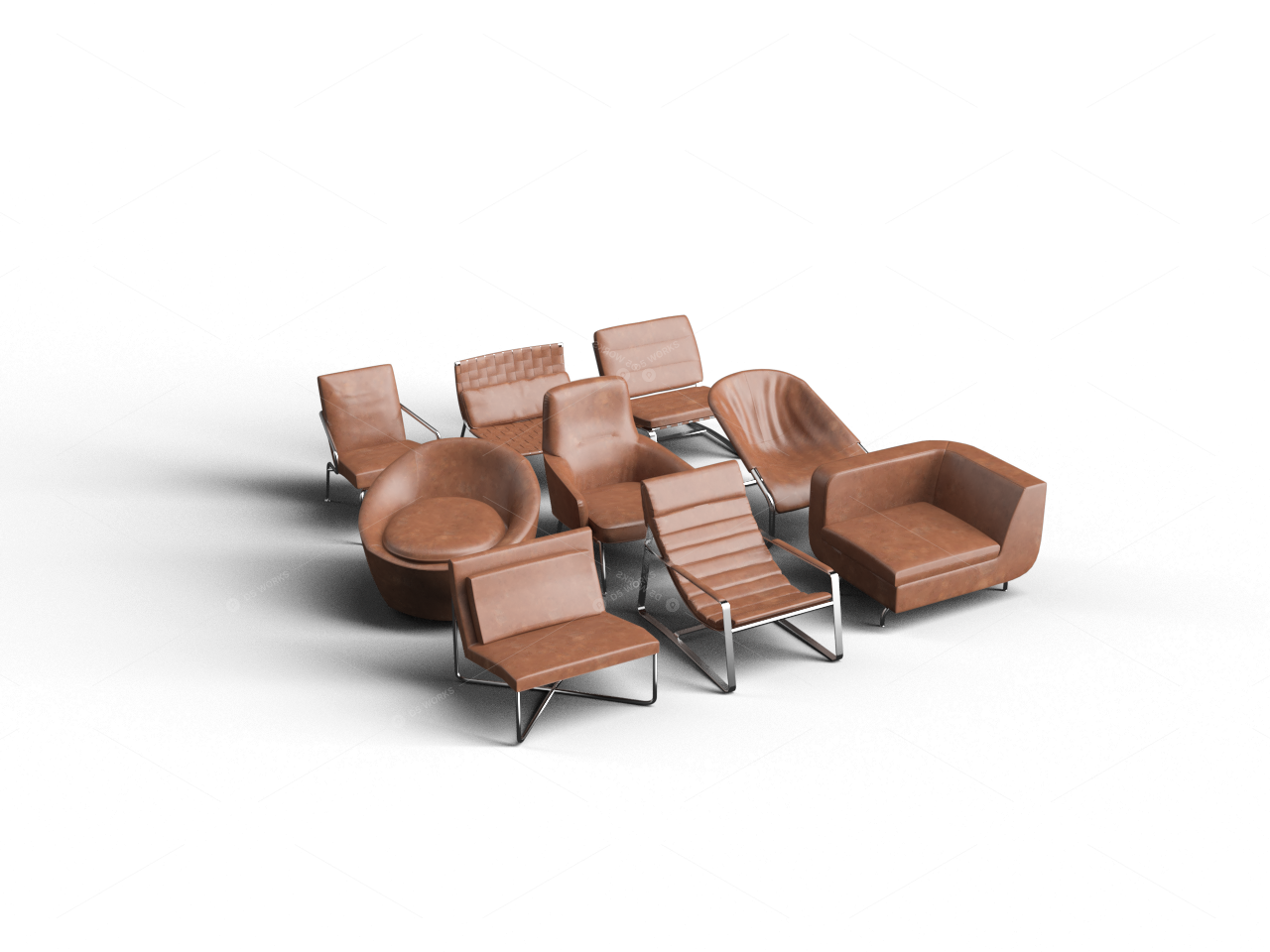 Furniture Sets 3D Models