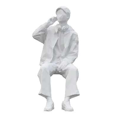 Lowpoly Character 38 3d model