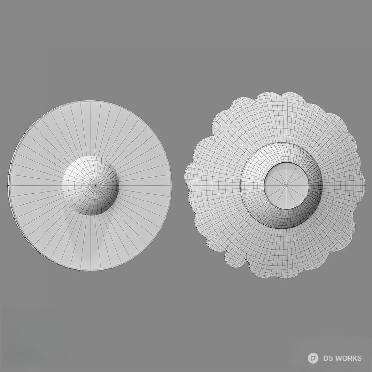 Artistic Leaf Pattern Wall Lamp 3d model thumbnail 2