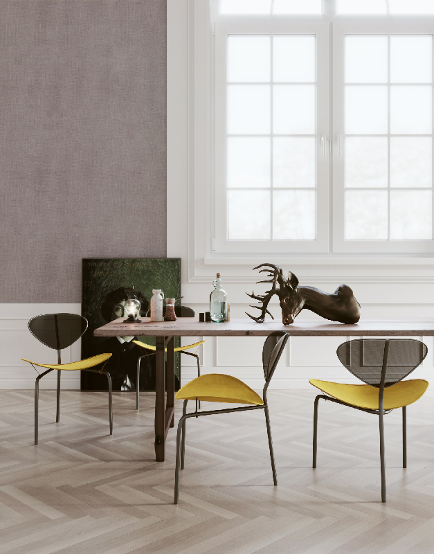 Scandinavian Dining Table & Chairs Set