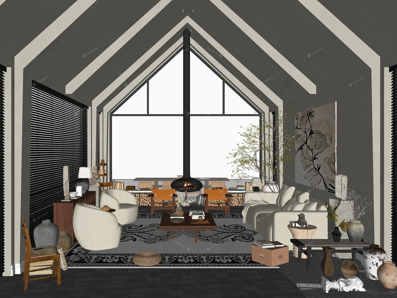 Living Rooms 3D Models 2
