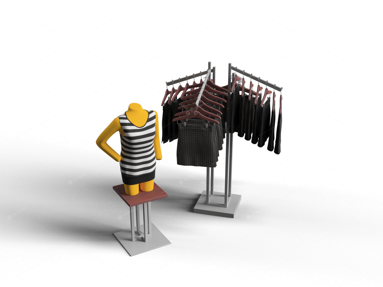 Exhibition Equipment 3D Models