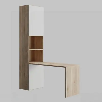 Scandinavian Writing Desk 3d model