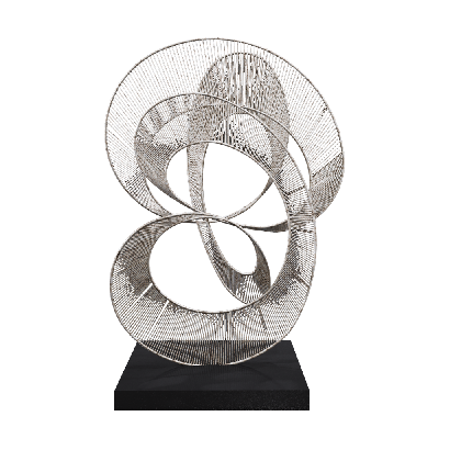 Sculpture Modern wave sculpture decoration 06 