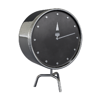 Clock Modern metal clock alarm clock ornaments