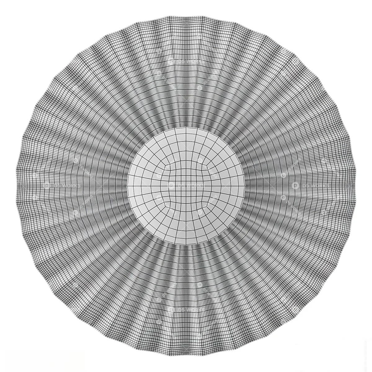 Contemporary Wall Lamp 3d model thumbnail 3