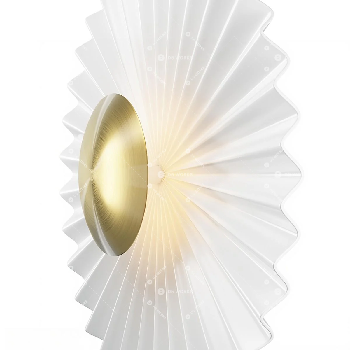 Contemporary Wall Lamp 3d model thumbnail 2