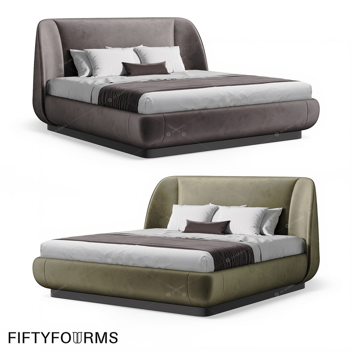 Beds 3D Models 4