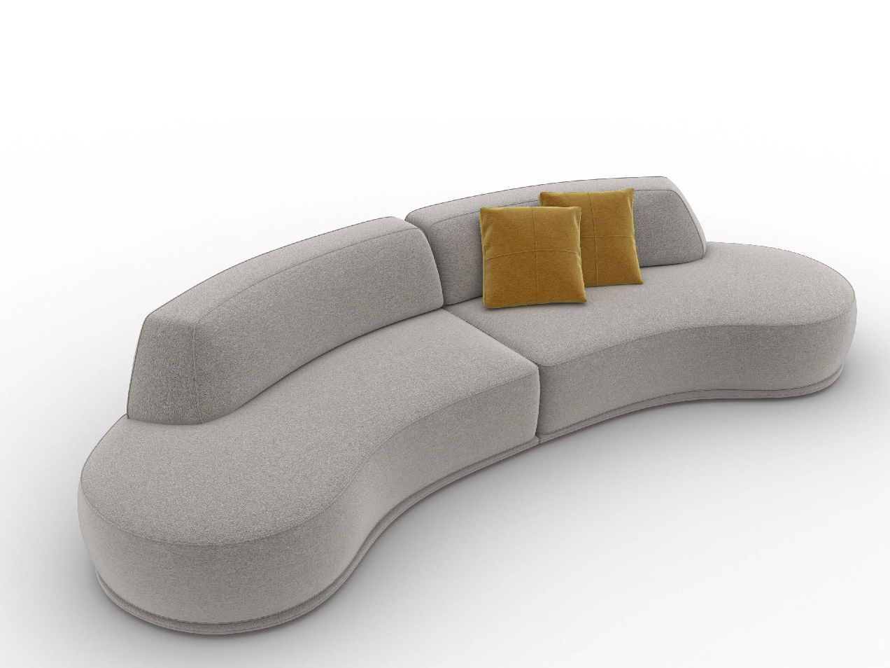 Modern Irregular-shaped Sofa 