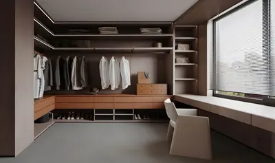 Italian Walk-in Closet