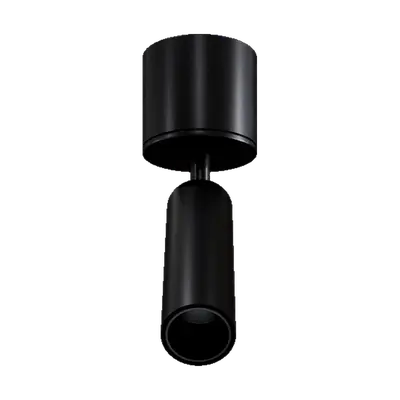 Black metal downlights