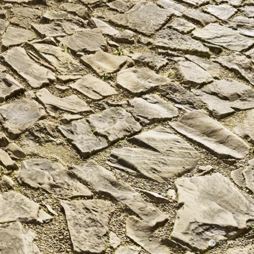 Irregular Slate Ground pbr material - Image 1
